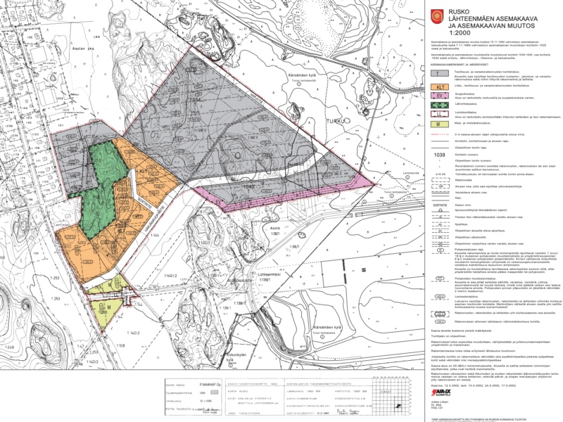 Ruskolle voidaan rakentaa teollisuus tai varastotilaa 5000m2 – 20000m2